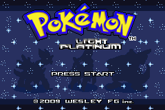 Pokemon Mega Light Platinum screenshot 1