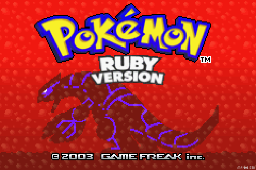 Pokémon Ruby screenshot 1