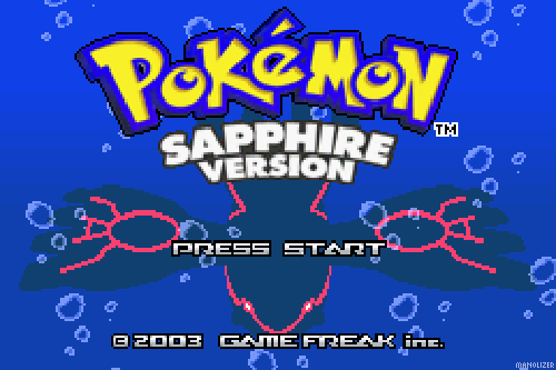 Pokémon Sapphire screenshot 1